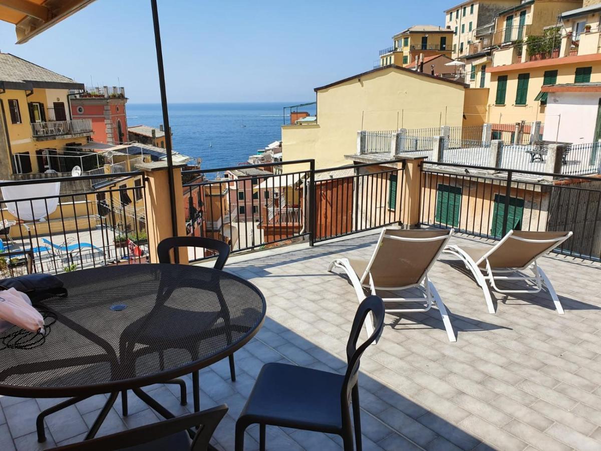 Appartement Cà Vivaldi penthouse 5terreparco à Riomaggiore Extérieur photo