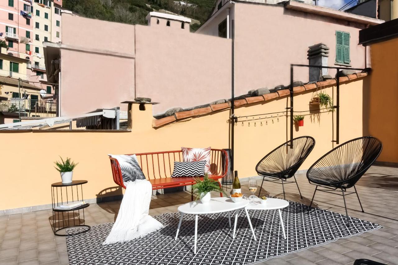 Appartement Cà Vivaldi penthouse 5terreparco à Riomaggiore Extérieur photo